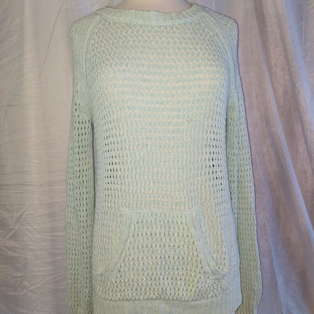 Mint green sweater